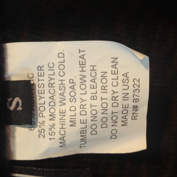 Black ice animal print fleece jacket - Picture 2 of 6